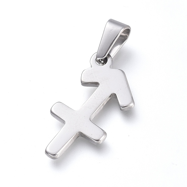 PandaHall 304 Stainless Steel Pendants, Constellation/Zodiac Sign, Stainless Steel Color, Sagittarius, 22.5x12x1.7mm, Hole: 3x6mm 304...
PandaHall 304 Stainless Steel Pendants, Constellation/Zodiac Sign, Stainless Steel Color, Sagittarius, 22.5x12x1.7mm, Hole: 3x6mm 304...