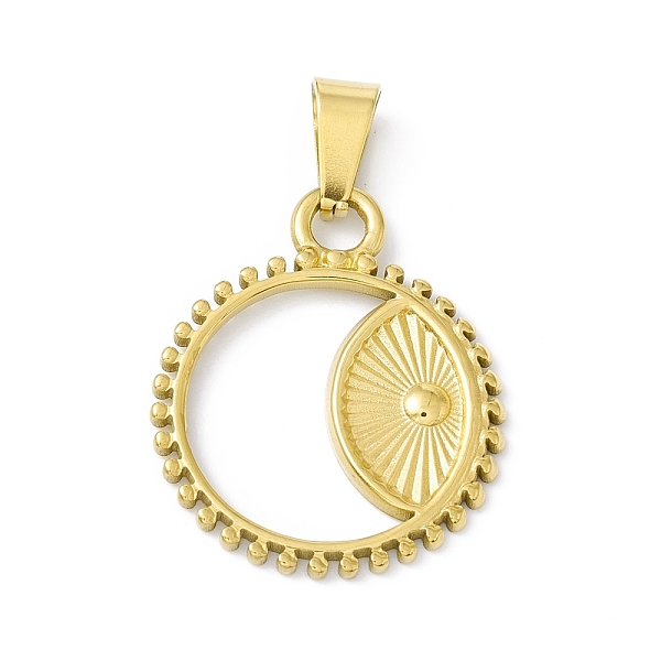 PandaHall Vacuum Plating 304 Stainless Steel Pendants, Flat Round, Golden, 24x20x1.5mm, Hole: 6.5x3mm 304 Stainless Steel Flat Round
PandaHall Vacuum Plating 304 Stainless Steel Pendants, Flat Round, Golden, 24x20x1.5mm, Hole: 6.5x3mm 304 Stainless Steel Flat Round