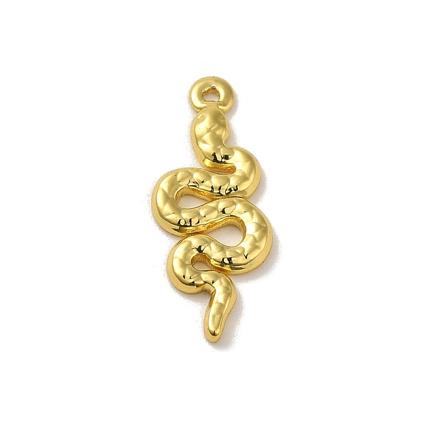 PandaHall 304 Stainless Steel Pendants, Snake Charm, Real 18K Gold Plated, 20.5x8x1.6mm, Hole: 0.8mm 304 Stainless Steel Snake
PandaHall 304 Stainless Steel Pendants, Snake Charm, Real 18K Gold Plated, 20.5x8x1.6mm, Hole: 0.8mm 304 Stainless Steel Snake