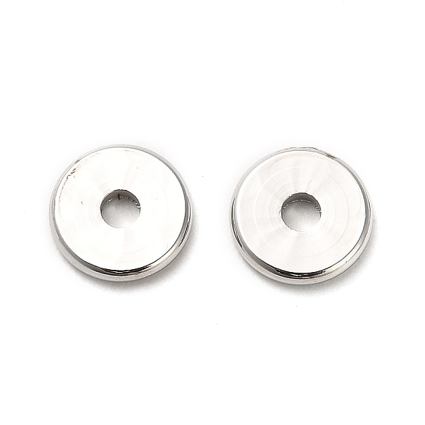 PandaHall Brass Spacer Beads, Flat Round/Disc, Platinum, 7.5x1mm, Hole: 2mm Brass Disc
PandaHall Brass Spacer Beads, Flat Round/Disc, Platinum, 7.5x1mm, Hole: 2mm Brass Disc