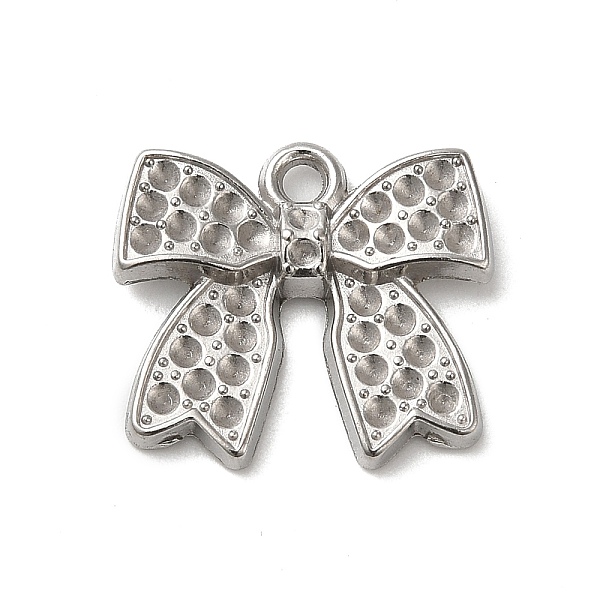 PandaHall 304 Stainless Steel Pendant Rinestone Settings, Bowknot, Stainless Steel Color, Fit for 1.2mm Rhinestone, 17x19x3.5mm, Hole: 1.8mm...
PandaHall 304 Stainless Steel Pendant Rinestone Settings, Bowknot, Stainless Steel Color, Fit for 1.2mm Rhinestone, 17x19x3.5mm, Hole: 1.8mm...