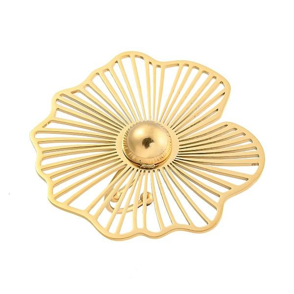 PandaHall 304 Stainless Steel Open Cuff Ring for Women, Flower, Real 18K Gold Plated, Inner Diameter: Adjustable 304 Stainless Steel Flower
PandaHall 304 Stainless Steel Open Cuff Ring for Women, Flower, Real 18K Gold Plated, Inner Diameter: Adjustable 304 Stainless Steel Flower