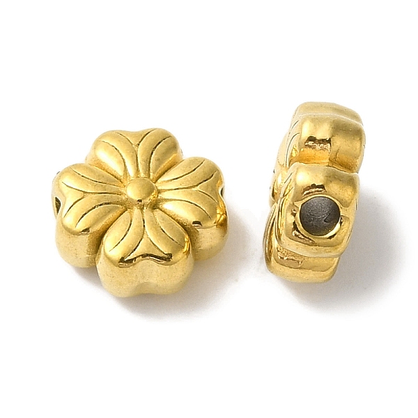 PandaHall 304 Stainless Steel Beads, Flower, Golden, 8x4mm, Hole: 1.5mm 304 Stainless Steel Flower
PandaHall 304 Stainless Steel Beads, Flower, Golden, 8x4mm, Hole: 1.5mm 304 Stainless Steel Flower