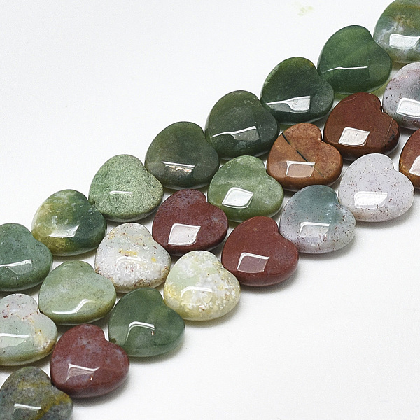 PandaHall Natural Indian Agate Beads Strands, Faceted, Heart, 10x10x5mm, Hole: 1.2mm, about 20pcs/strand, 7.4 inch Indian Agate Heart
PandaHall Natural Indian Agate Beads Strands, Faceted, Heart, 10x10x5mm, Hole: 1.2mm, about 20pcs/strand, 7.4 inch Indian Agate Heart