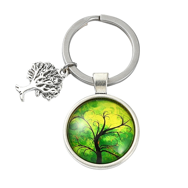 PandaHall Alloy Glass Keychains, with 304 Stainless Steel Keychain Clasps, Flat Round, Green Yellow, 6.2cm Alloy Flat Round
PandaHall Alloy Glass Keychains, with 304 Stainless Steel Keychain Clasps, Flat Round, Green Yellow, 6.2cm Alloy Flat Round