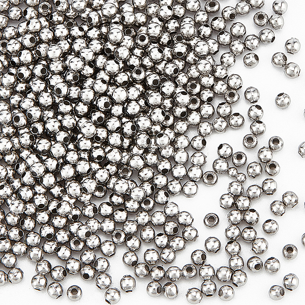PandaHall UNICRAFTALE about 500pcs Tiny Round Metal Beads 1mm Small Hole Ball Spacer Beads Stainless Steel Bead 3mm Dia Loose Beads Metal...
PandaHall UNICRAFTALE about 500pcs Tiny Round Metal Beads 1mm Small Hole Ball Spacer Beads Stainless Steel Bead 3mm Dia Loose Beads Metal...