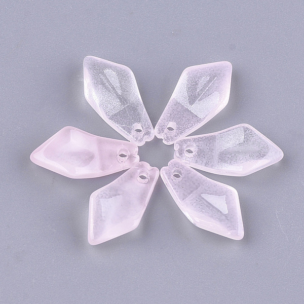 PandaHall Transparent Spray Painted Glass Pendants, Quadrilateral, Pink, 14.5x7.5x3.5mm, Hole: 1mm Glass Others Pink
PandaHall Transparent Spray Painted Glass Pendants, Quadrilateral, Pink, 14.5x7.5x3.5mm, Hole: 1mm Glass Others Pink