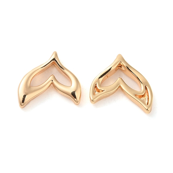 PandaHall Brass Charms, Fishtail Charm, Real 18K Gold Plated, 10x11x2mm, Hole: 1x1.7mm Brass Body
PandaHall Brass Charms, Fishtail Charm, Real 18K Gold Plated, 10x11x2mm, Hole: 1x1.7mm Brass Body