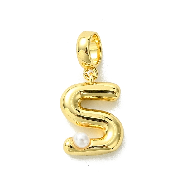 PandaHall Rack Plating Brass with ABS Plastic Pearl European Dangle Charms, Large Hole Pendants, Long-Lasting Plated, Lead Free & Cadmium...
PandaHall Rack Plating Brass with ABS Plastic Pearl European Dangle Charms, Large Hole Pendants, Long-Lasting Plated, Lead Free & Cadmium...
