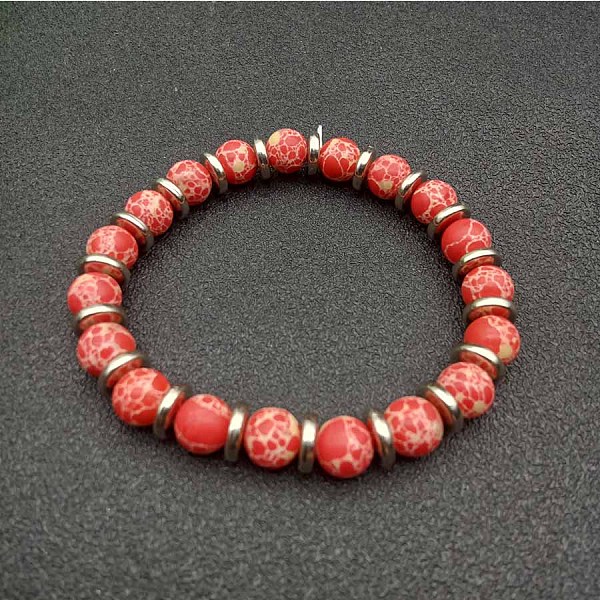 PandaHall Round Synthetic Turquoise Beaded Stretch Bracelets for Women Men Synthetic Turquoise Round
PandaHall Round Synthetic Turquoise Beaded Stretch Bracelets for Women Men Synthetic Turquoise Round