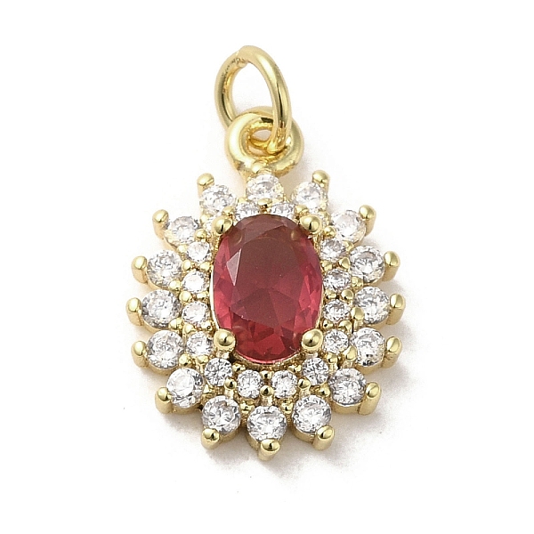 PandaHall Brass Micro Pave Cubic Zirconia Pendants, with Glass, with Jump Ring, Real 18K Gold Plated, Flower, Indian Red, 17x12.5x5mm, Hole...
PandaHall Brass Micro Pave Cubic Zirconia Pendants, with Glass, with Jump Ring, Real 18K Gold Plated, Flower, Indian Red, 17x12.5x5mm, Hole...
