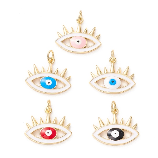PandaHall Brass Micro Pave Clear Cubic Zirconia Pendants, with Enamel and Jump Ring, Long-Lasting Plated,Real 18K Gold Plated, Lead Free &..., Multicolor
PandaHall Brass Micro Pave Clear Cubic Zirconia Pendants, with Enamel and Jump Ring, Long-Lasting Plated,Real 18K Gold Plated, Lead Free &..., Multicolor
