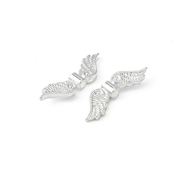 PandaHall Tibetan Style Alloy Beads, Lead Free & Cadmium Free, Silver Color Plated, Wing, 7x23x3mm, Hole: 1.5mm, about 1380pcs/1000g Alloy...
PandaHall Tibetan Style Alloy Beads, Lead Free & Cadmium Free, Silver Color Plated, Wing, 7x23x3mm, Hole: 1.5mm, about 1380pcs/1000g Alloy...