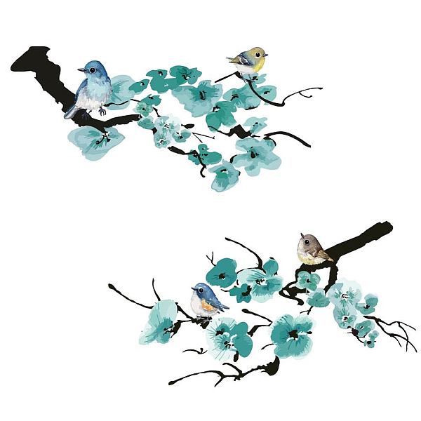 PandaHall PVC Wall Stickers, Wall Decoration, Flower, 820x390mm, 2 sheets/set PVC Flower
PandaHall PVC Wall Stickers, Wall Decoration, Flower, 820x390mm, 2 sheets/set PVC Flower