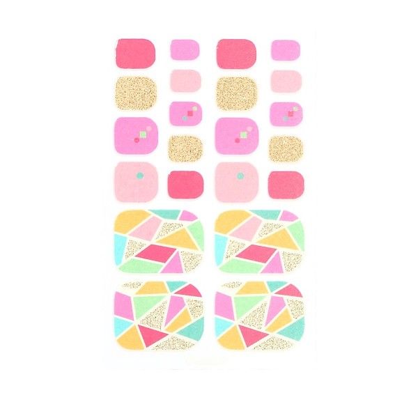 PandaHall Full-Cover Glitter Powder Toenail Wraps Stickers, Flower Star Tartan Self-adhesive Toenail Art Polish Decals, for Woman Girls DIY...
PandaHall Full-Cover Glitter Powder Toenail Wraps Stickers, Flower Star Tartan Self-adhesive Toenail Art Polish Decals, for Woman Girls DIY...
