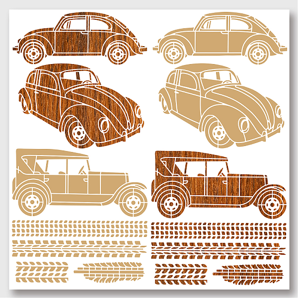 PandaHall 2 Pcs 2 Styles Car Stencils, Reusable PET Sport Car Painting Templates DIY Art Craft Painting Wall Cut Stencils 11.811.8" for...
PandaHall 2 Pcs 2 Styles Car Stencils, Reusable PET Sport Car Painting Templates DIY Art Craft Painting Wall Cut Stencils 11.811.8" for...