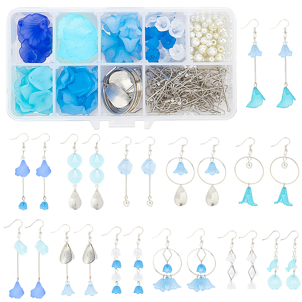 PandaHall SUNNYCLUE DIY Earring Making Kits, Including Acrylic Beads, Glass Beads, Iron Links, Brass Findings, Platinum, Beads: 50pcs..., Multicolor
PandaHall SUNNYCLUE DIY Earring Making Kits, Including Acrylic Beads, Glass Beads, Iron Links, Brass Findings, Platinum, Beads: 50pcs..., Multicolor