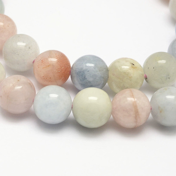 PandaHall Natural Morganite Bead Strands, Round, 6mm, Hole: 0.8~1mm, about 66pcs/strand, 15.7 inch Morganite Round
PandaHall Natural Morganite Bead Strands, Round, 6mm, Hole: 0.8~1mm, about 66pcs/strand, 15.7 inch Morganite Round