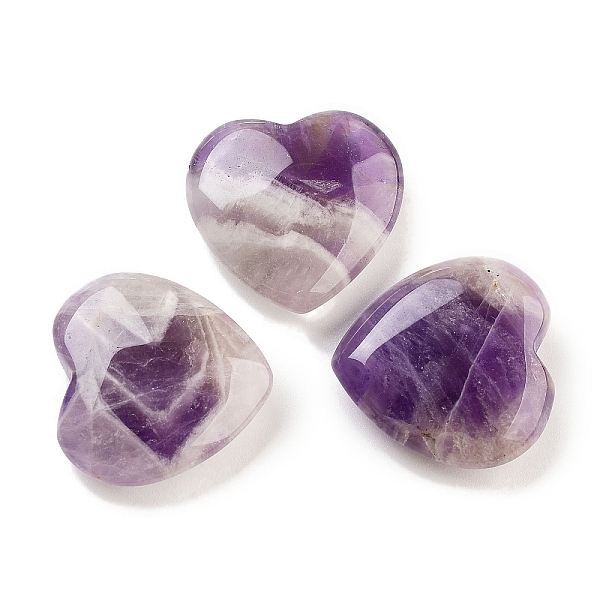 PandaHall Heart Natural Amethyst Worry Stone, Anxiety Healing Thumb Stone, 19.5~20.5x20~20.5x5.8~6.8mm Amethyst Heart
PandaHall Heart Natural Amethyst Worry Stone, Anxiety Healing Thumb Stone, 19.5~20.5x20~20.5x5.8~6.8mm Amethyst Heart