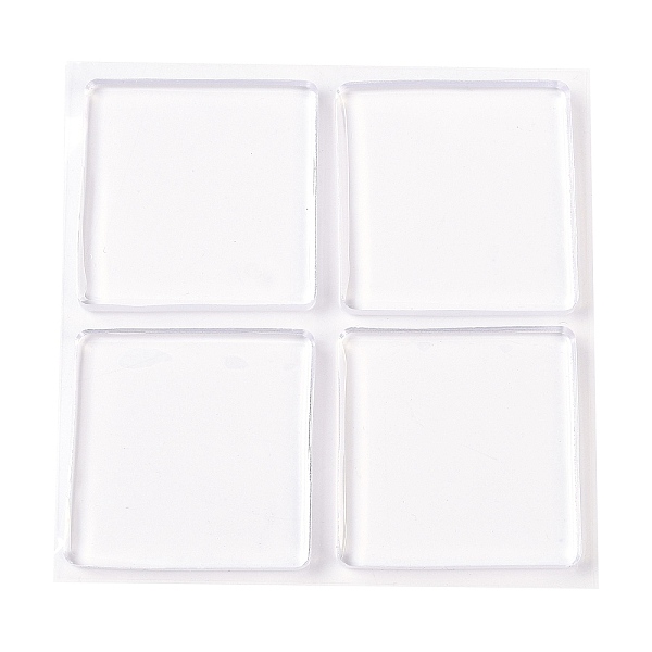 PandaHall (Defective Closeout Sale)Transparent Silicone Anti-Collision Bumper Guard, Square Adhesive Protector Sticker for Car, Door, Wall..., Clear
PandaHall (Defective Closeout Sale)Transparent Silicone Anti-Collision Bumper Guard, Square Adhesive Protector Sticker for Car, Door, Wall..., Clear