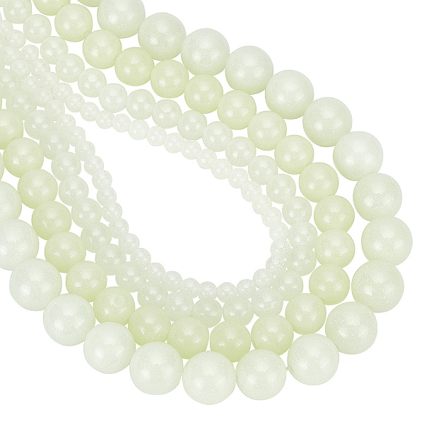 PandaHall 4 Strands 4 Style Synthetic Luminous Stone Beads Strands, Round, Honeydew, 1strand/style Synthetic Gemstone Round Green
PandaHall 4 Strands 4 Style Synthetic Luminous Stone Beads Strands, Round, Honeydew, 1strand/style Synthetic Gemstone Round Green