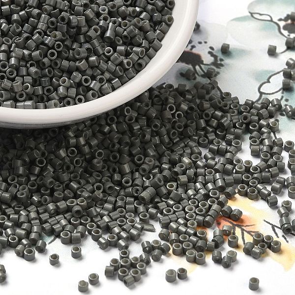 PandaHall Baking Paint Glass Seed Beads, Cylinder, Gray, 2x1.5mm, Hole: 1mm, about 50398pcs/pound Glass Gray
PandaHall Baking Paint Glass Seed Beads, Cylinder, Gray, 2x1.5mm, Hole: 1mm, about 50398pcs/pound Glass Gray