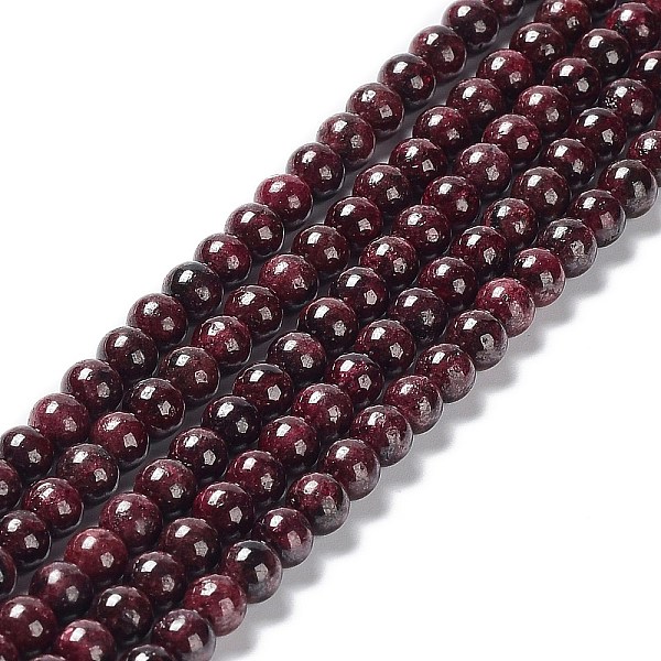 PandaHall Natural Garnet Bead Strands, Grade B, Round, Dark Red, 6mm, Hole: 0.8mm, about 66~68pcs/strand, 14.96''(38cm) Garnet Round
PandaHall Natural Garnet Bead Strands, Grade B, Round, Dark Red, 6mm, Hole: 0.8mm, about 66~68pcs/strand, 14.96''(38cm) Garnet Round