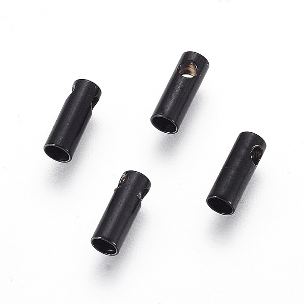PandaHall 304 Stainless Steel Cord Ends, End Caps, Column, Electrophoresis Black, 7.5x2.6mm, Hole: 1.2mm, Inner Diameter: 2mm 304 Stainless...
PandaHall 304 Stainless Steel Cord Ends, End Caps, Column, Electrophoresis Black, 7.5x2.6mm, Hole: 1.2mm, Inner Diameter: 2mm 304 Stainless...