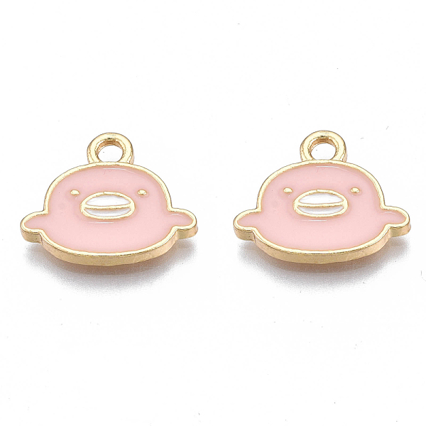 PandaHall Alloy Enamel Charms, Cadmium Free & Nickel Free & Lead Free, Light Gold, Duck, Pink, 12x14.5x1.5mm, Hole: 2mm Alloy+Enamel Duck...
PandaHall Alloy Enamel Charms, Cadmium Free & Nickel Free & Lead Free, Light Gold, Duck, Pink, 12x14.5x1.5mm, Hole: 2mm Alloy+Enamel Duck...