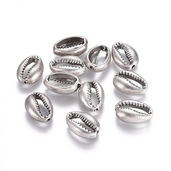 PandaHall Tibetan Style Alloy Beads, Lead Free & Nickel Free & Cadmium Free, Cowrie Shell Shape, Thailand Sterling Silver Plated...
PandaHall Tibetan Style Alloy Beads, Lead Free & Nickel Free & Cadmium Free, Cowrie Shell Shape, Thailand Sterling Silver Plated...