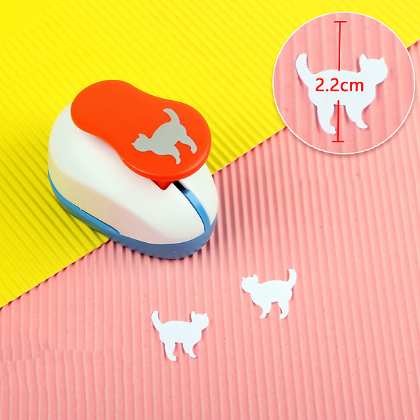 PandaHall Plastic Paper Craft Hole Punches, Paper Puncher for DIY Paper Cutter Crafts & Scrapbooking, Random Color, Cat Pattern, 70x40x60mm...
PandaHall Plastic Paper Craft Hole Punches, Paper Puncher for DIY Paper Cutter Crafts & Scrapbooking, Random Color, Cat Pattern, 70x40x60mm...