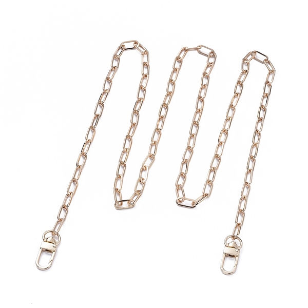 PandaHall Iron Paperclip Chains Bag Straps, Wallet Chains, with Alloy Swivel Clasps, for Replacement Shoulder Bag Accessories, Light Gold...
PandaHall Iron Paperclip Chains Bag Straps, Wallet Chains, with Alloy Swivel Clasps, for Replacement Shoulder Bag Accessories, Light Gold...