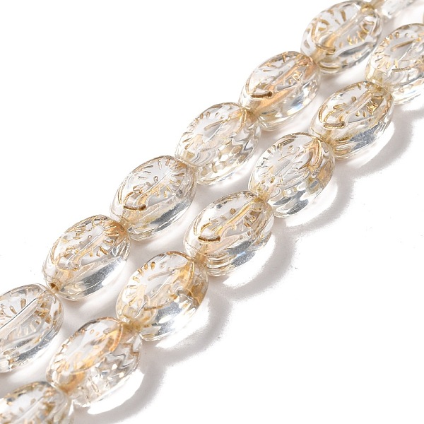 PandaHall Transparent Glass Beads Strands, Oval, Clear, 11x8x5.5mm, Hole: 1mm, about 32pcs/strand, 13.78 inch(35cm) Glass Oval Clear
PandaHall Transparent Glass Beads Strands, Oval, Clear, 11x8x5.5mm, Hole: 1mm, about 32pcs/strand, 13.78 inch(35cm) Glass Oval Clear