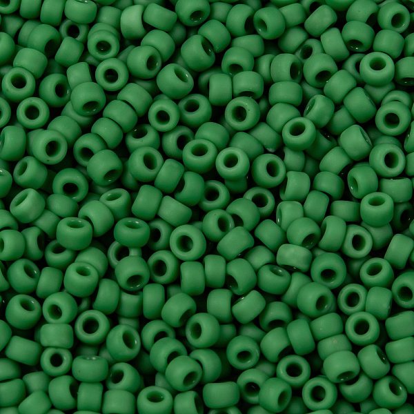 PandaHall TOHO Round Seed Beads, Japanese Seed Beads, (47DF) Opaque Frost Shamrock, 8/0, 3mm, Hole: 1mm, about 222pcs/10g Glass Green
PandaHall TOHO Round Seed Beads, Japanese Seed Beads, (47DF) Opaque Frost Shamrock, 8/0, 3mm, Hole: 1mm, about 222pcs/10g Glass Green