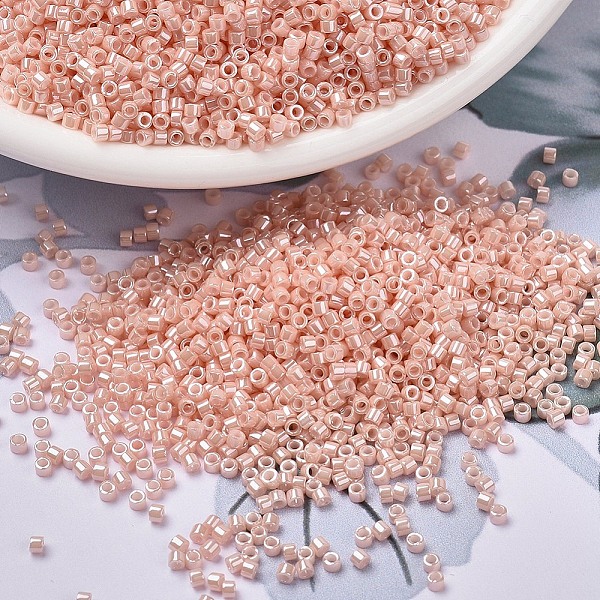 PandaHall MIYUKI Delica Beads, Cylinder, Japanese Seed Beads, 11/0, (DB1533) Opaque Light Salmon Ceylon, 1.3x1.6mm, Hole: 0.8mm, about..., Pink
PandaHall MIYUKI Delica Beads, Cylinder, Japanese Seed Beads, 11/0, (DB1533) Opaque Light Salmon Ceylon, 1.3x1.6mm, Hole: 0.8mm, about..., Pink