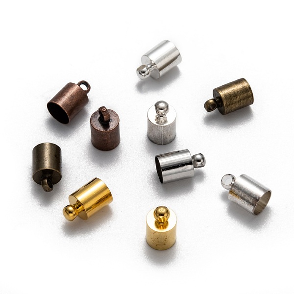 PandaHall Brass Cord Ends, Mixed Color, 10x6mm, Hole: 1.2mm, 5.5mm inner diameter Brass
PandaHall Brass Cord Ends, Mixed Color, 10x6mm, Hole: 1.2mm, 5.5mm inner diameter Brass