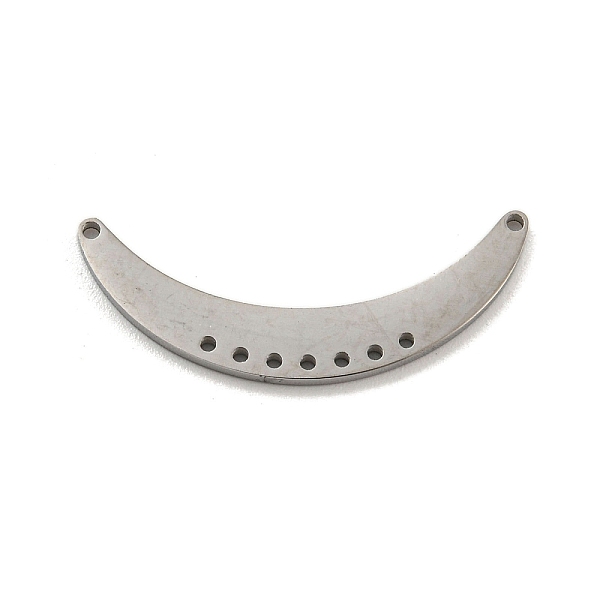 PandaHall 304 Stainless Steel Chandelier Component Links, Laser Cut, Crescent Moon, Stainless Steel Color, 9.5x23.5x1mm, Hole: 0.9mm 304...
PandaHall 304 Stainless Steel Chandelier Component Links, Laser Cut, Crescent Moon, Stainless Steel Color, 9.5x23.5x1mm, Hole: 0.9mm 304...