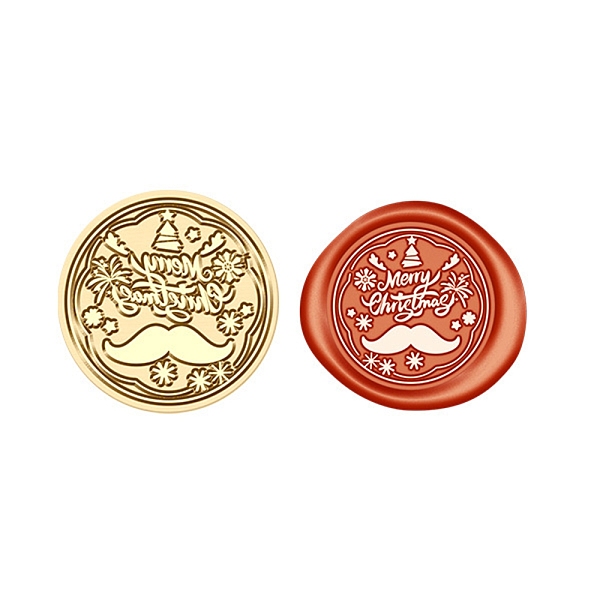 PandaHall Merry Christmas Wax Seal Brass Stamp Head, for Wax Seal Stamp, Golden, Word, 25x15mm, Inner Diameter: 7mm Brass Word
PandaHall Merry Christmas Wax Seal Brass Stamp Head, for Wax Seal Stamp, Golden, Word, 25x15mm, Inner Diameter: 7mm Brass Word