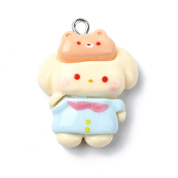 PandaHall Resin Pendants, with Iron Findings, Dog, 29x22.5x9mm, Hole: 2mm Iron+Resin Dog
PandaHall Resin Pendants, with Iron Findings, Dog, 29x22.5x9mm, Hole: 2mm Iron+Resin Dog