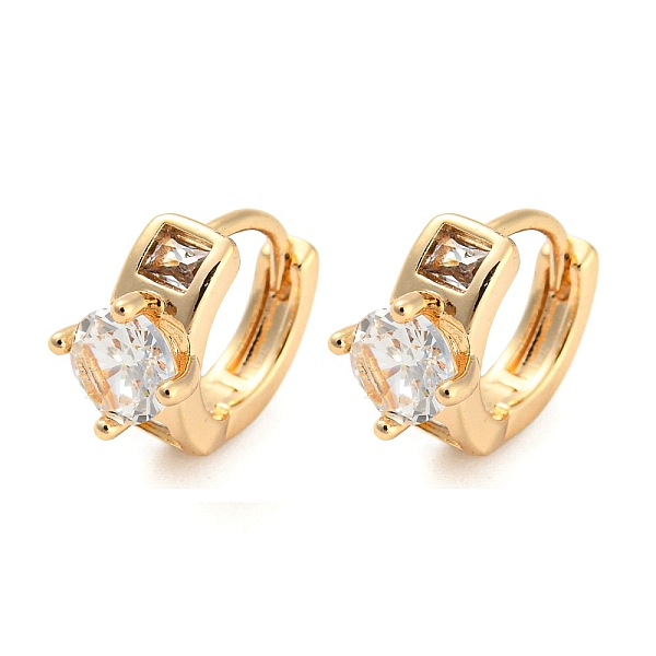 PandaHall Brass with Cubic Zirconia Hoop Earrings, Diamond, Light Gold, 10.5x6.5mm Cubic Zirconia Diamond Clear
PandaHall Brass with Cubic Zirconia Hoop Earrings, Diamond, Light Gold, 10.5x6.5mm Cubic Zirconia Diamond Clear