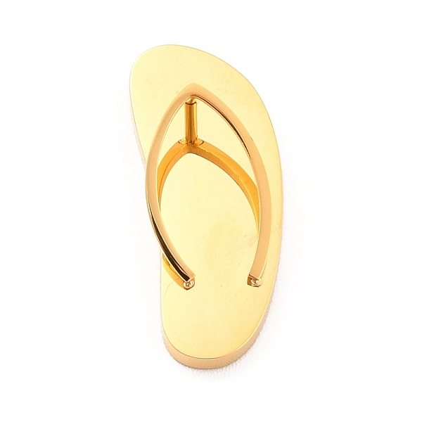 PandaHall Ion Plating(IP) 304 Stainless Steel Pendants, Flip-flops, Golden, 23x9.5x6.5mm, Hole: 3mm 304 Stainless Steel Others
PandaHall Ion Plating(IP) 304 Stainless Steel Pendants, Flip-flops, Golden, 23x9.5x6.5mm, Hole: 3mm 304 Stainless Steel Others