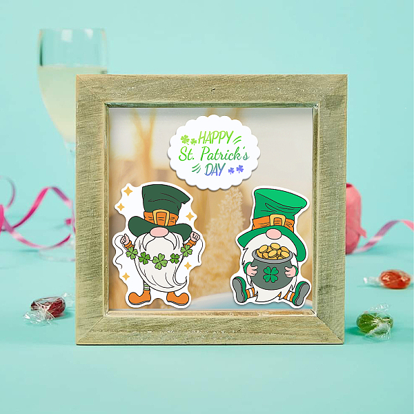 PandaHall GLOBLELAND St. Patrick's Day Theme Clear Stamps and Die Cuts Dwarf Clover Silicone Stamps Cards and Metal Cutting Dies for Card...
PandaHall GLOBLELAND St. Patrick's Day Theme Clear Stamps and Die Cuts Dwarf Clover Silicone Stamps Cards and Metal Cutting Dies for Card...