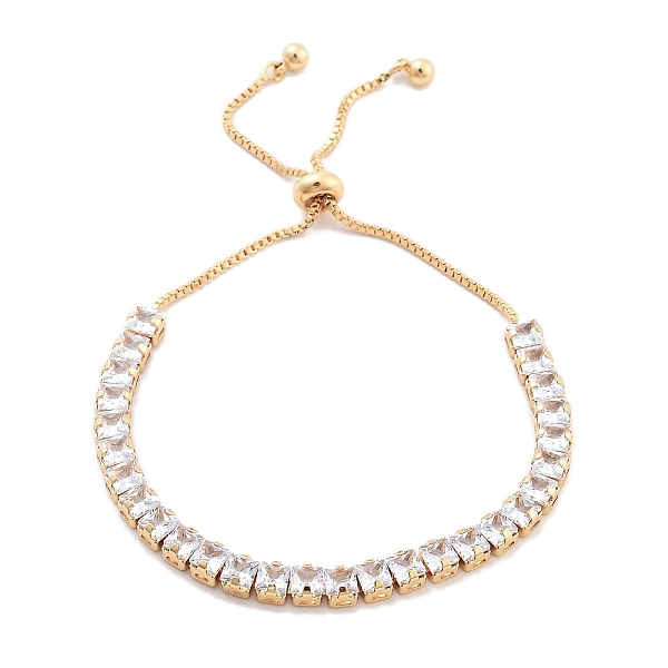 PandaHall Brass Pave Clear Cubic Zirconia Square Box Chain Slider Bracelets, Nickle Free, Long-Lasting Plated, Golden, 10-1/2 inch(26.8cm)...
PandaHall Brass Pave Clear Cubic Zirconia Square Box Chain Slider Bracelets, Nickle Free, Long-Lasting Plated, Golden, 10-1/2 inch(26.8cm)...