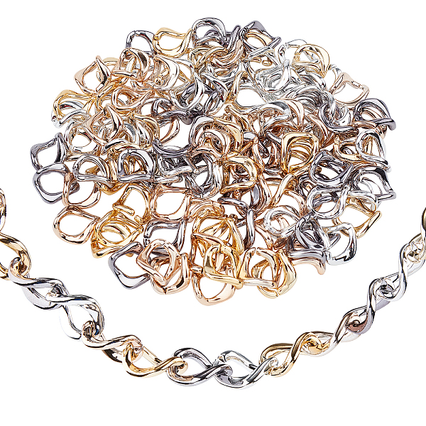 PandaHall 120pcs 4 Colors Unwelded Link Ring Connectors Plastic Bag Rings for Twisted Bag Chain Earring DIY Crafts, 26x25x14mm Plastic..., Multicolor
PandaHall 120pcs 4 Colors Unwelded Link Ring Connectors Plastic Bag Rings for Twisted Bag Chain Earring DIY Crafts, 26x25x14mm Plastic..., Multicolor
