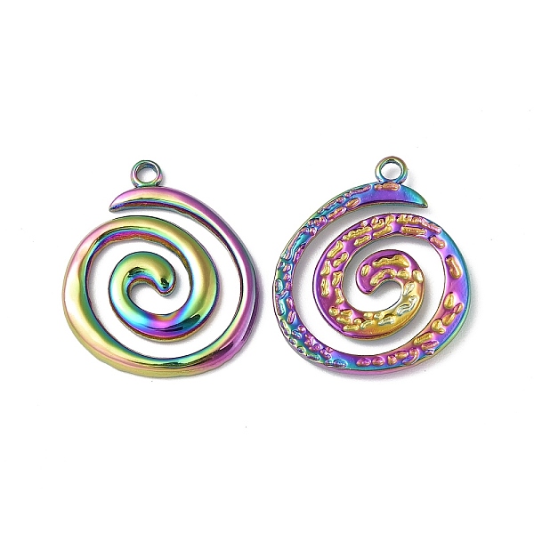 PandaHall Ion Plating(IP) 304 Stainless Steel Pendants, Vortex Charm, Rainbow Color, 23x19.5x2mm, Hole: 1.8mm 304 Stainless Steel Others
PandaHall Ion Plating(IP) 304 Stainless Steel Pendants, Vortex Charm, Rainbow Color, 23x19.5x2mm, Hole: 1.8mm 304 Stainless Steel Others