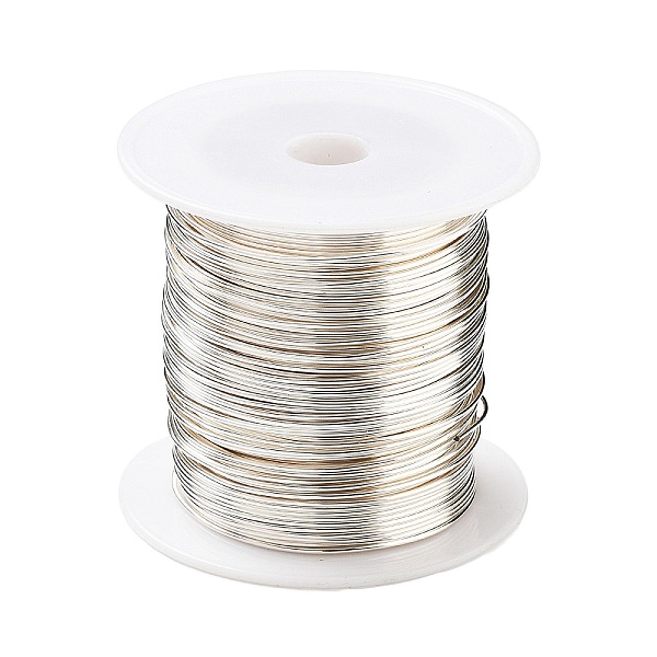 PandaHall Copper Wire, for Jewelry Making, Silver, 20 Gauge, about 98.43 Feet(30m)/Roll Copper Round
PandaHall Copper Wire, for Jewelry Making, Silver, 20 Gauge, about 98.43 Feet(30m)/Roll Copper Round