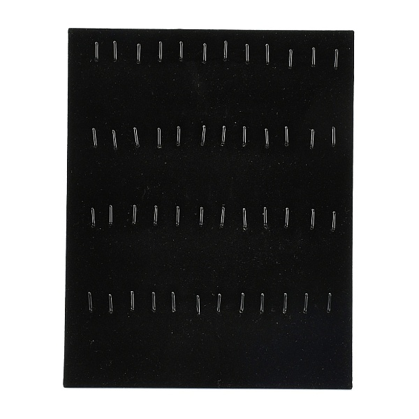 PandaHall Wood Jewelry Pendant Display Planks, with Velvet, Rectangle, Black, 250x200x4mm Velvet Black
PandaHall Wood Jewelry Pendant Display Planks, with Velvet, Rectangle, Black, 250x200x4mm Velvet Black