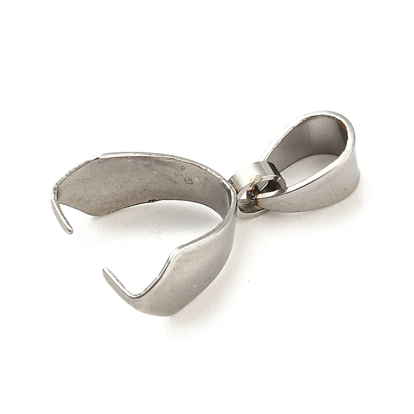 PandaHall 304 Stainless Steel Pendant Pinch Bails, Stainless Steel Color, 18x13x5mm, Hole: 3x6mm 304 Stainless Steel
PandaHall 304 Stainless Steel Pendant Pinch Bails, Stainless Steel Color, 18x13x5mm, Hole: 3x6mm 304 Stainless Steel