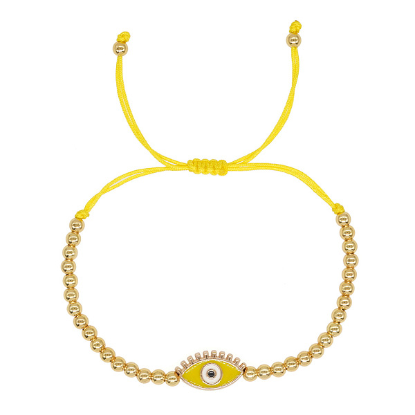 PandaHall Alloy Round & Evil Eye Braided Bead Bracelets, Adjustable Cord Bracelets for Women Alloy
PandaHall Alloy Round & Evil Eye Braided Bead Bracelets, Adjustable Cord Bracelets for Women Alloy