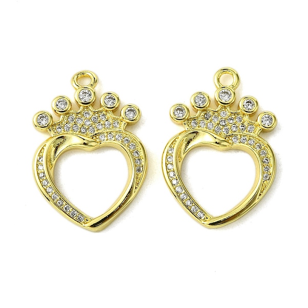 PandaHall Eco-Friendly Brass Micro Pave Cubic Zirconia Pendants, Long-Lasting Plated, Real 18K Gold Plated, Cadmium Free & Lead Free, Heart..., Clear
PandaHall Eco-Friendly Brass Micro Pave Cubic Zirconia Pendants, Long-Lasting Plated, Real 18K Gold Plated, Cadmium Free & Lead Free, Heart..., Clear